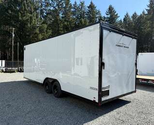 Thumbnail Photo of 2027 Cargo King NOMAD 8.5X24' + V-Nose Car Hauler - 9800LB GVWR - Ramp Door - Blackout Pkg
