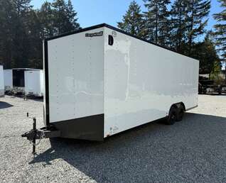 Thumbnail Photo of 2027 Cargo King NOMAD 8.5X24' + V-Nose Car Hauler - 9800LB GVWR - Ramp Door - Blackout Pkg