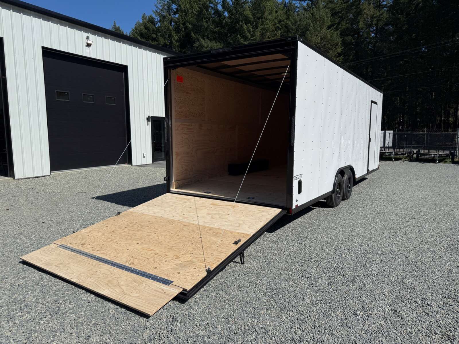 Photo of 2027 Cargo King NOMAD 8.5X24' + V-Nose Car Hauler - 9800LB GVWR - Ramp Door - Blackout Pkg