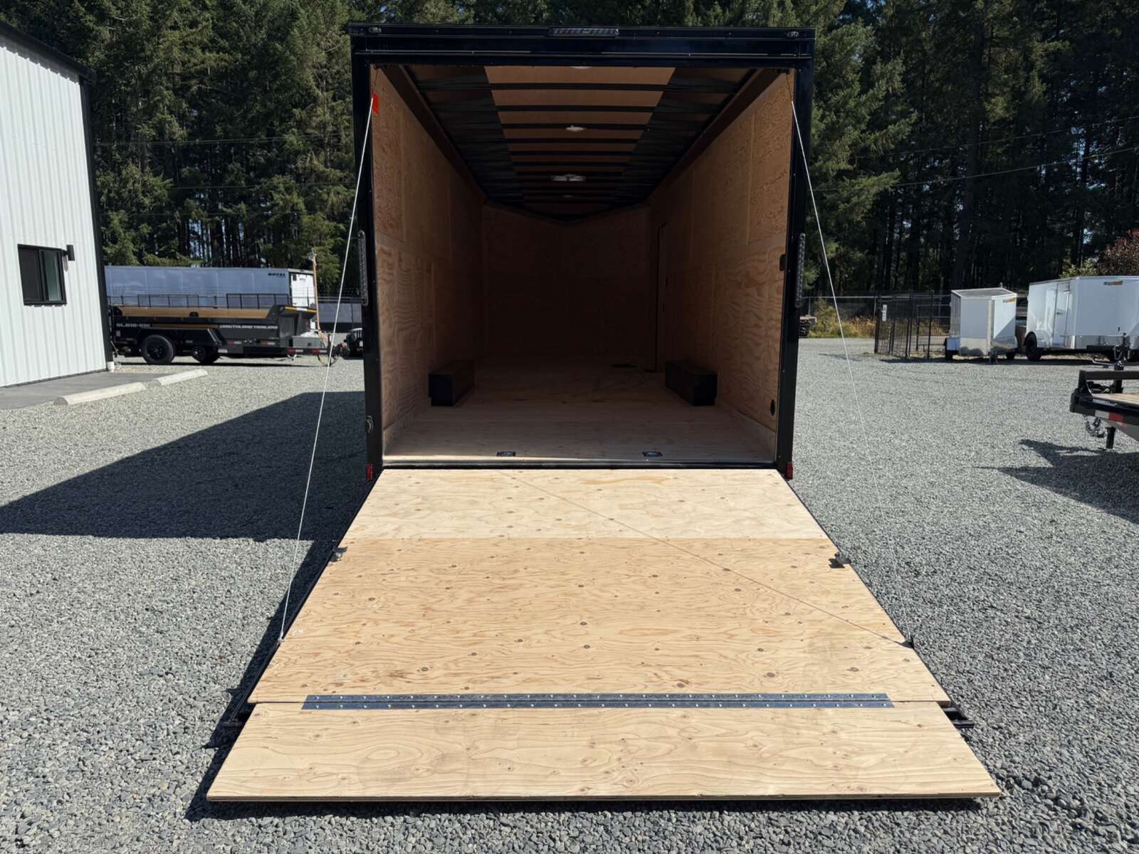 Photo of 2027 Cargo King NOMAD 8.5X24' + V-Nose Car Hauler - 9800LB GVWR - Ramp Door - Blackout Pkg