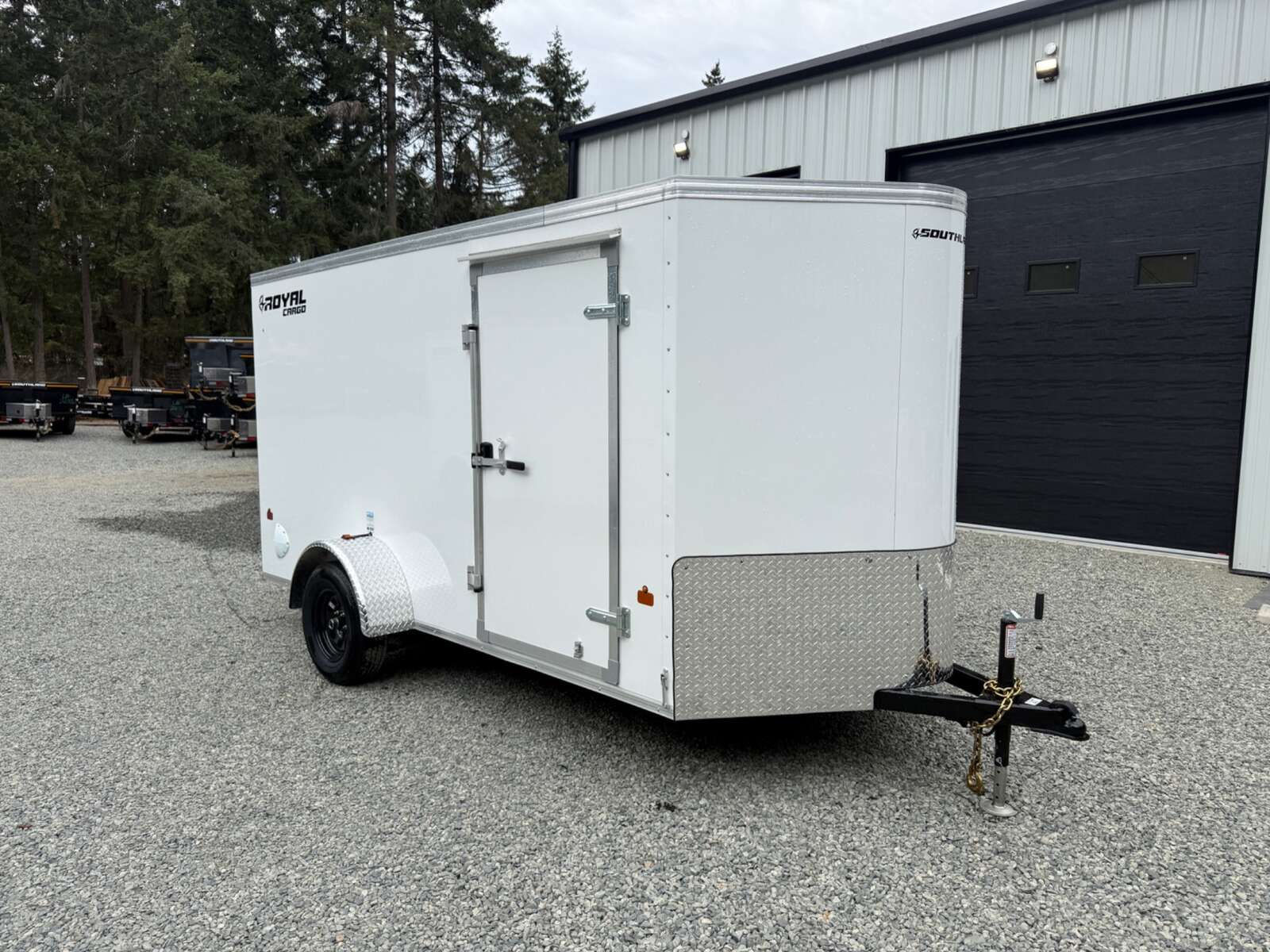 Photo of 2027 Royal Cargo 6X12' +V - 2,990lb GVW - 72" Interior - Ramp Door
