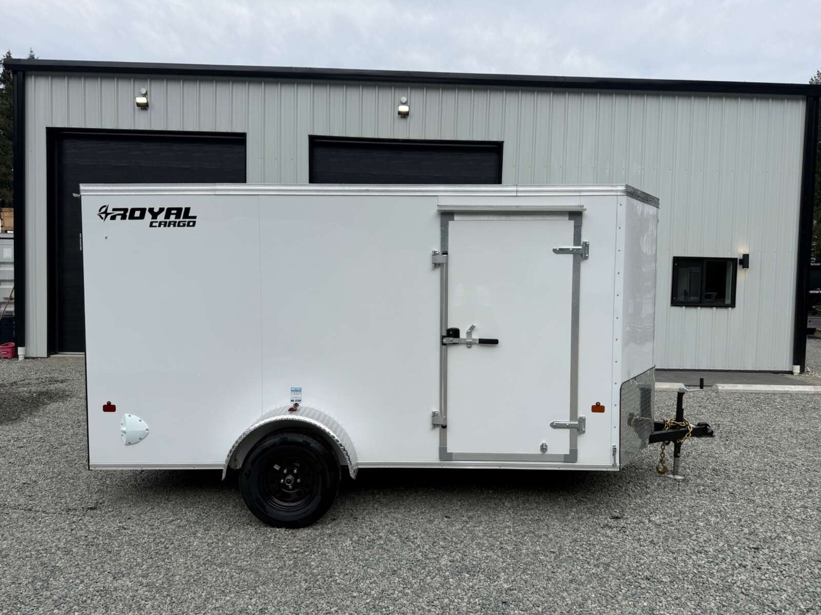 Photo of 2027 Royal Cargo 6X12' +V - 2,990lb GVW - 72" Interior - Ramp Door