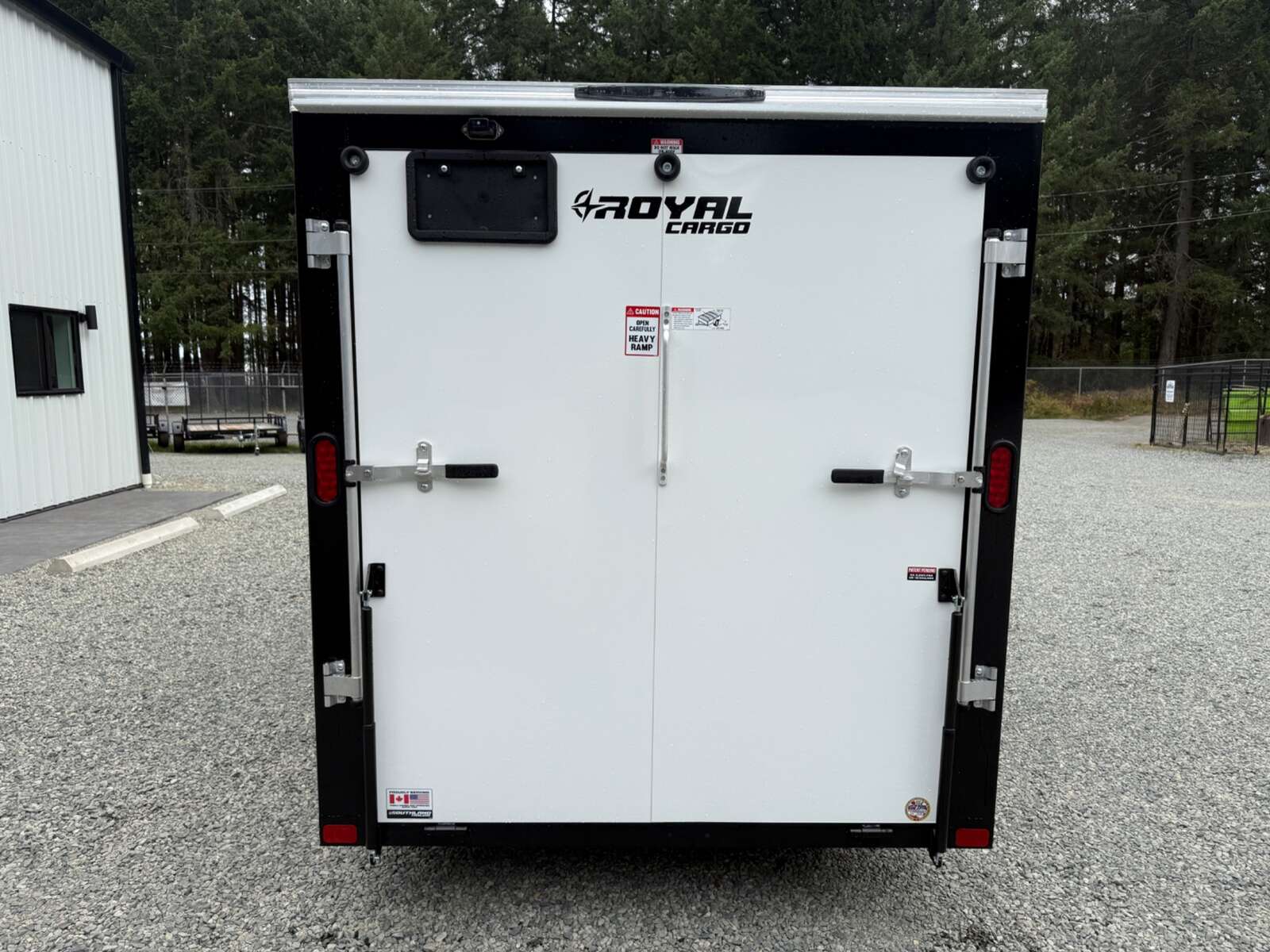 Photo of 2027 Royal Cargo 6X12' +V - 2,990lb GVW - 72" Interior - Ramp Door