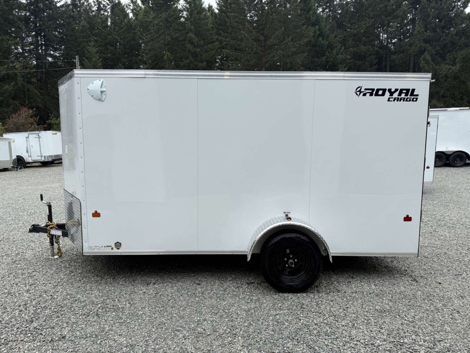 Photo of 2027 Royal Cargo 6X12' +V - 2,990lb GVW - 72" Interior - Ramp Door