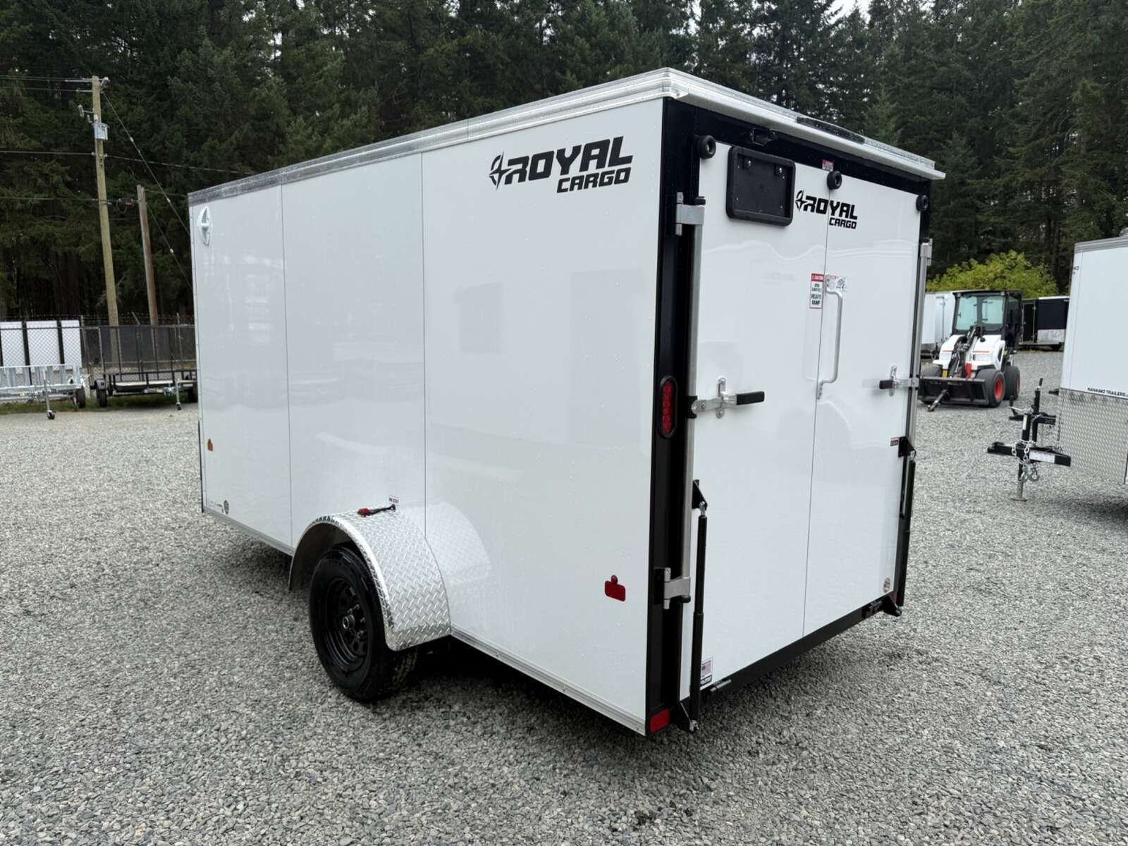 Photo of 2027 Royal Cargo 6X12' +V - 2,990lb GVW - 72" Interior - Ramp Door