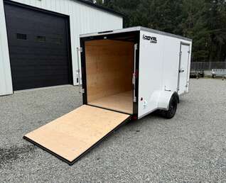 Thumbnail Photo of 2027 Royal Cargo 6X12' +V - 2,990lb GVW - 72" Interior - Ramp Door