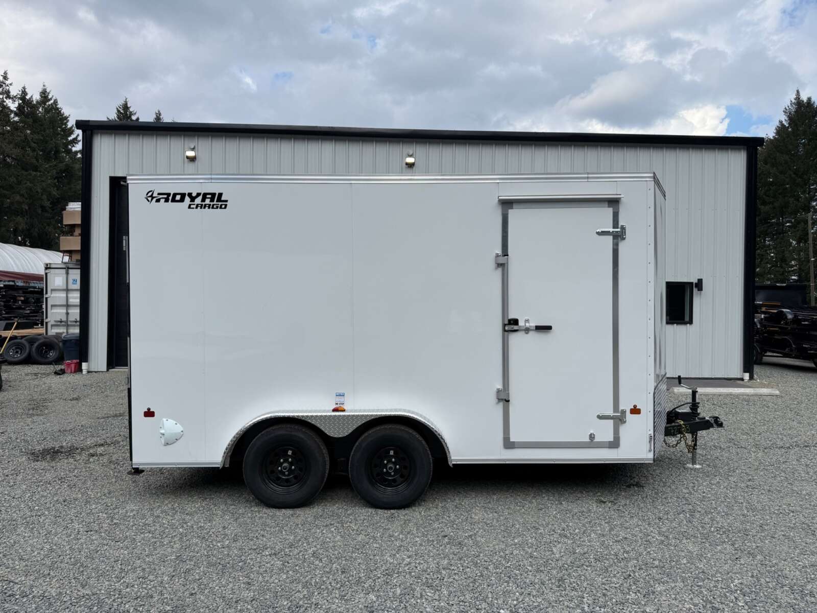 Photo of 2027 Royal Cargo 7.5X14+V 7700LB GVW - 86" Interior - Ramp Door