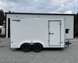 Thumbnail Photo of 2027 Royal Cargo 7.5X14+V 7700LB GVW - 86" Interior - Ramp Door
