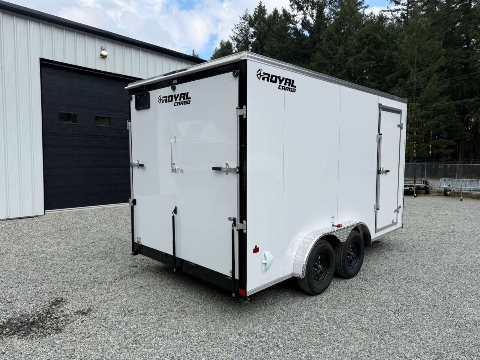 Photo of 2027 Royal Cargo 7.5X14+V 7700LB GVW - 86" Interior - Ramp Door