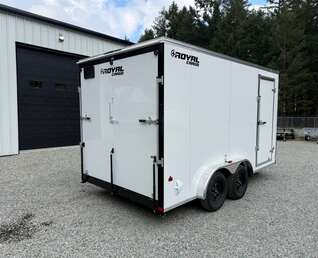 Thumbnail Photo of 2027 Royal Cargo 7.5X14+V 7700LB GVW - 86" Interior - Ramp Door