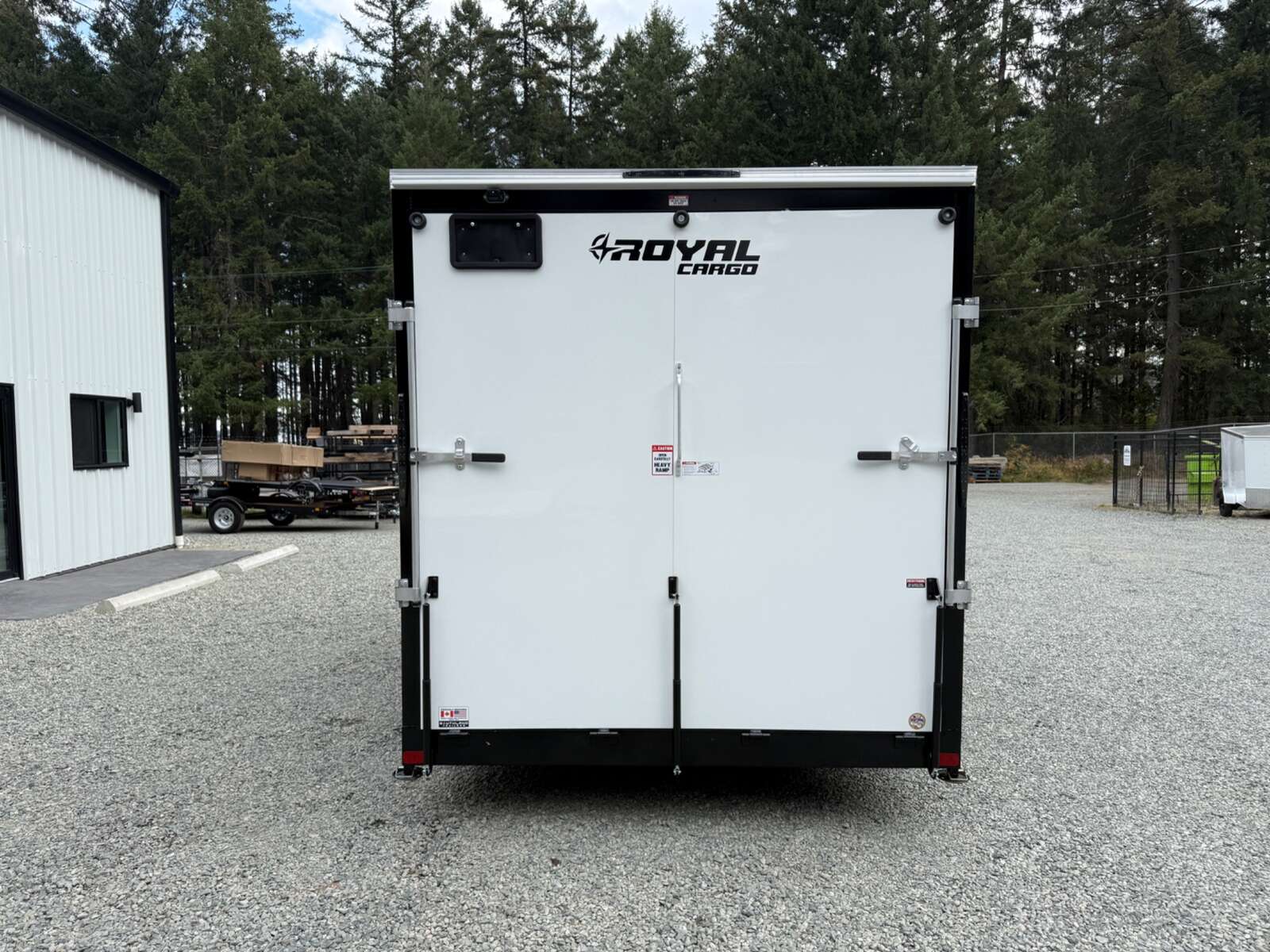 Photo of 2027 Royal Cargo 7.5X14+V 7700LB GVW - 86" Interior - Ramp Door