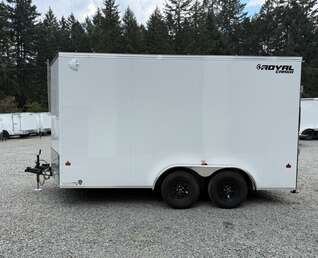 Thumbnail Photo of 2027 Royal Cargo 7.5X14+V 7700LB GVW - 86" Interior - Ramp Door