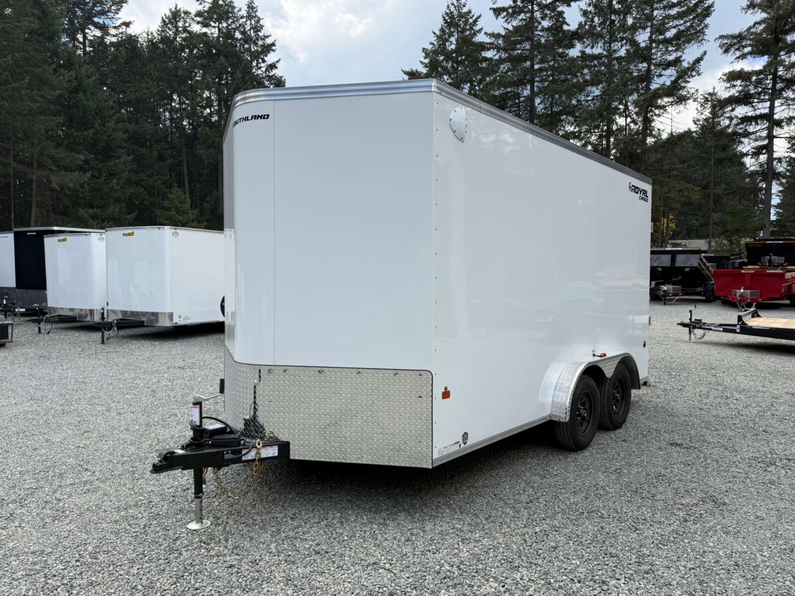 Photo of 2027 Royal Cargo 7.5X14+V 7700LB GVW - 86" Interior - Ramp Door