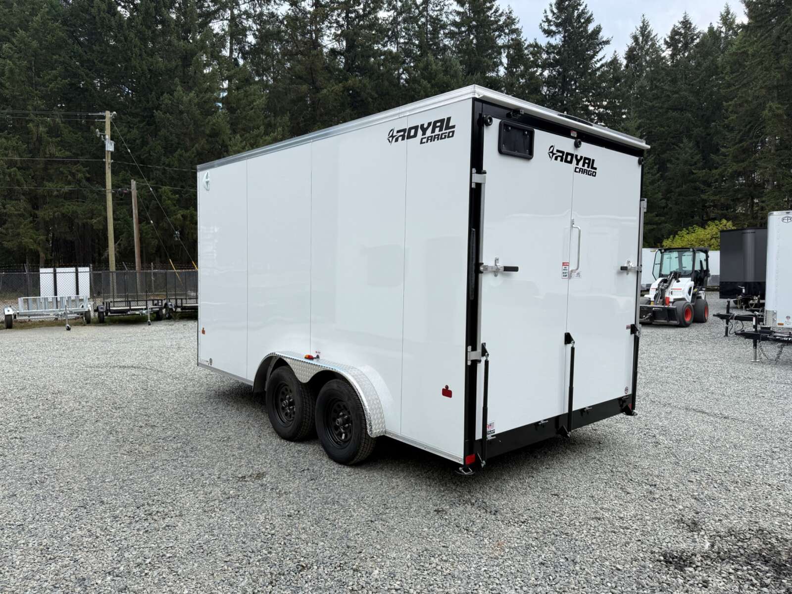 Photo of 2027 Royal Cargo 7.5X14+V 7700LB GVW - 86" Interior - Ramp Door