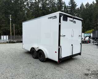 Thumbnail Photo of 2027 Royal Cargo 7.5X14+V 7700LB GVW - 86" Interior - Ramp Door