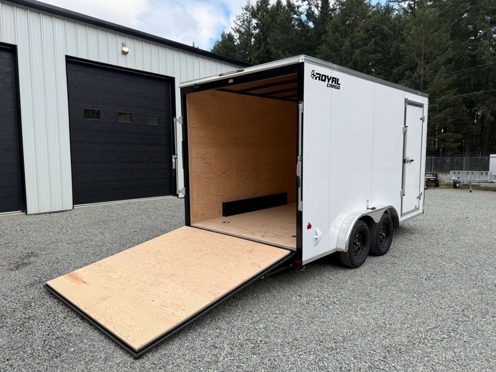 Photo of 2027 Royal Cargo 7.5X14+V 7700LB GVW - 86" Interior - Ramp Door