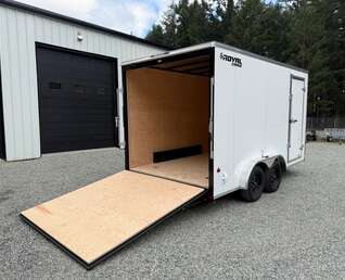 Thumbnail Photo of 2027 Royal Cargo 7.5X14+V 7700LB GVW - 86" Interior - Ramp Door