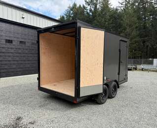 Thumbnail Photo of 2027 Royal Cargo 7X14+V 7700LB GVW - 86" INTERIOR - Barn Doors - Blackout Pkg
