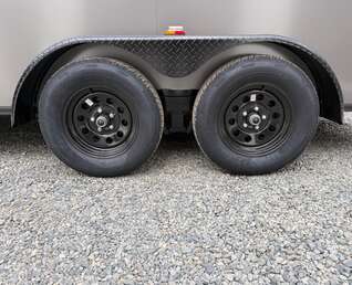 Thumbnail Photo of 2027 Royal Cargo 7X14+V 7700LB GVW - 86" INTERIOR - Barn Doors - Blackout Pkg