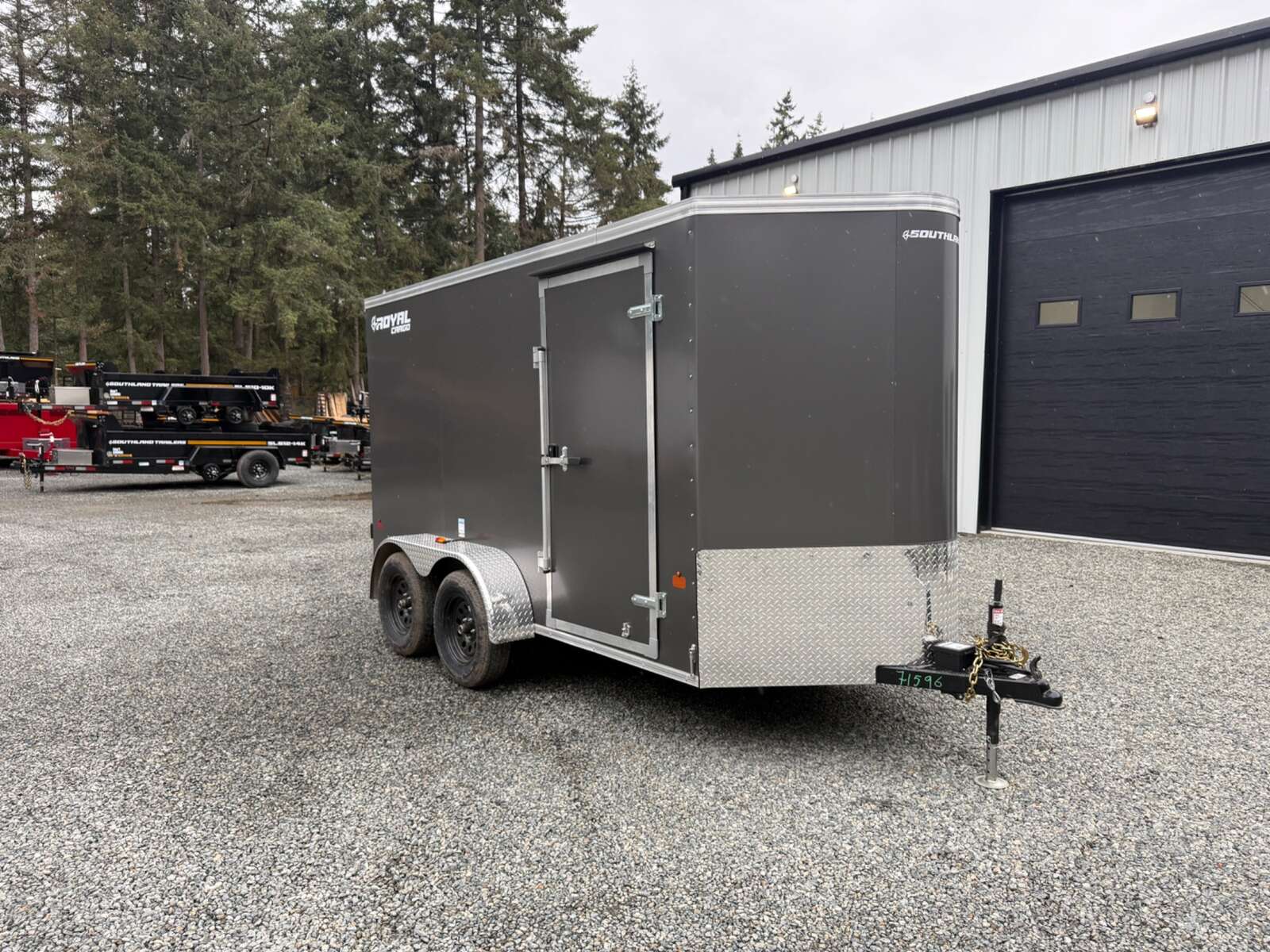 Photo of 2027 Royal Cargo 6X12+V 7,700LB GVW - BARN DOORS - 78" INTERIOR