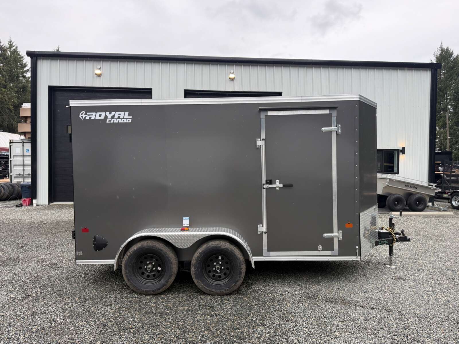 Photo of 2027 Royal Cargo 6X12+V 7,700LB GVW - BARN DOORS - 78" INTERIOR