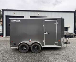 Thumbnail Photo of 2027 Royal Cargo 6X12+V 7,700LB GVW - BARN DOORS - 78" INTERIOR