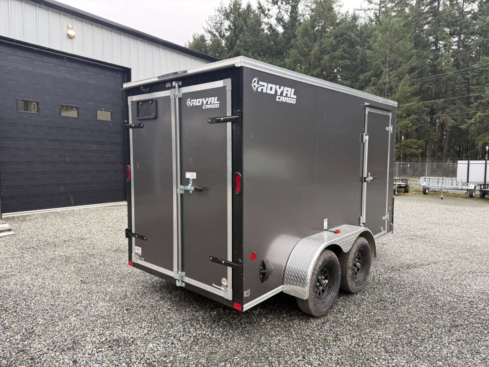 Photo of 2027 Royal Cargo 6X12+V 7,700LB GVW - BARN DOORS - 78" INTERIOR