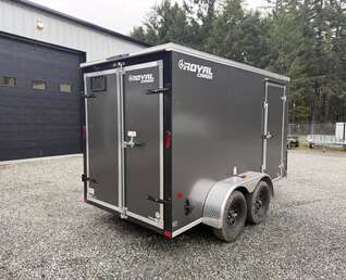 Thumbnail Photo of 2027 Royal Cargo 6X12+V 7,700LB GVW - BARN DOORS - 78" INTERIOR