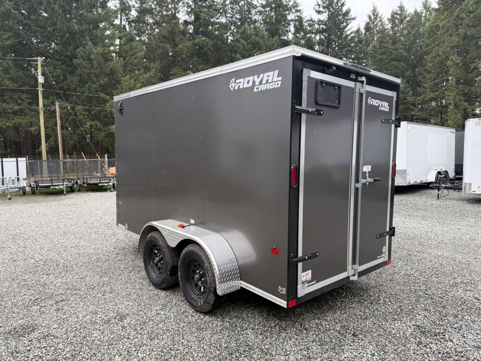 Photo of 2027 Royal Cargo 6X12+V 7,700LB GVW - BARN DOORS - 78" INTERIOR