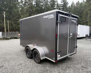 Thumbnail Photo of 2027 Royal Cargo 6X12+V 7,700LB GVW - BARN DOORS - 78" INTERIOR