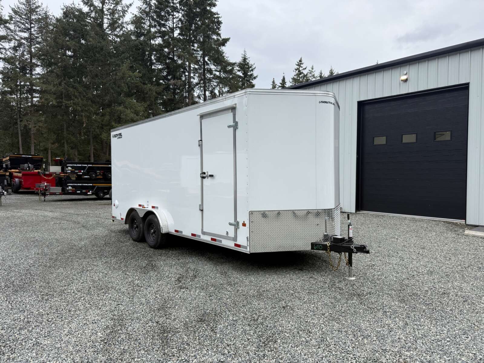 Photo of 2027 Royal Cargo 7.5x18+V 11,400lb GVWR - 86" Interior - Barn Doors 