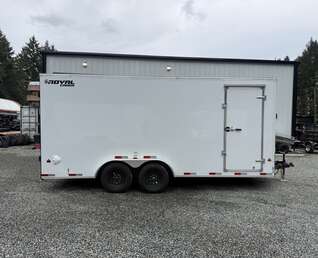 Thumbnail Photo of 2027 Royal Cargo 7.5x18+V 11,400lb GVWR - 86" Interior - Barn Doors 