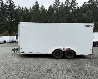 Thumbnail Photo of 2027 Royal Cargo 7.5x18+V 11,400lb GVWR - 86" Interior - Barn Doors 