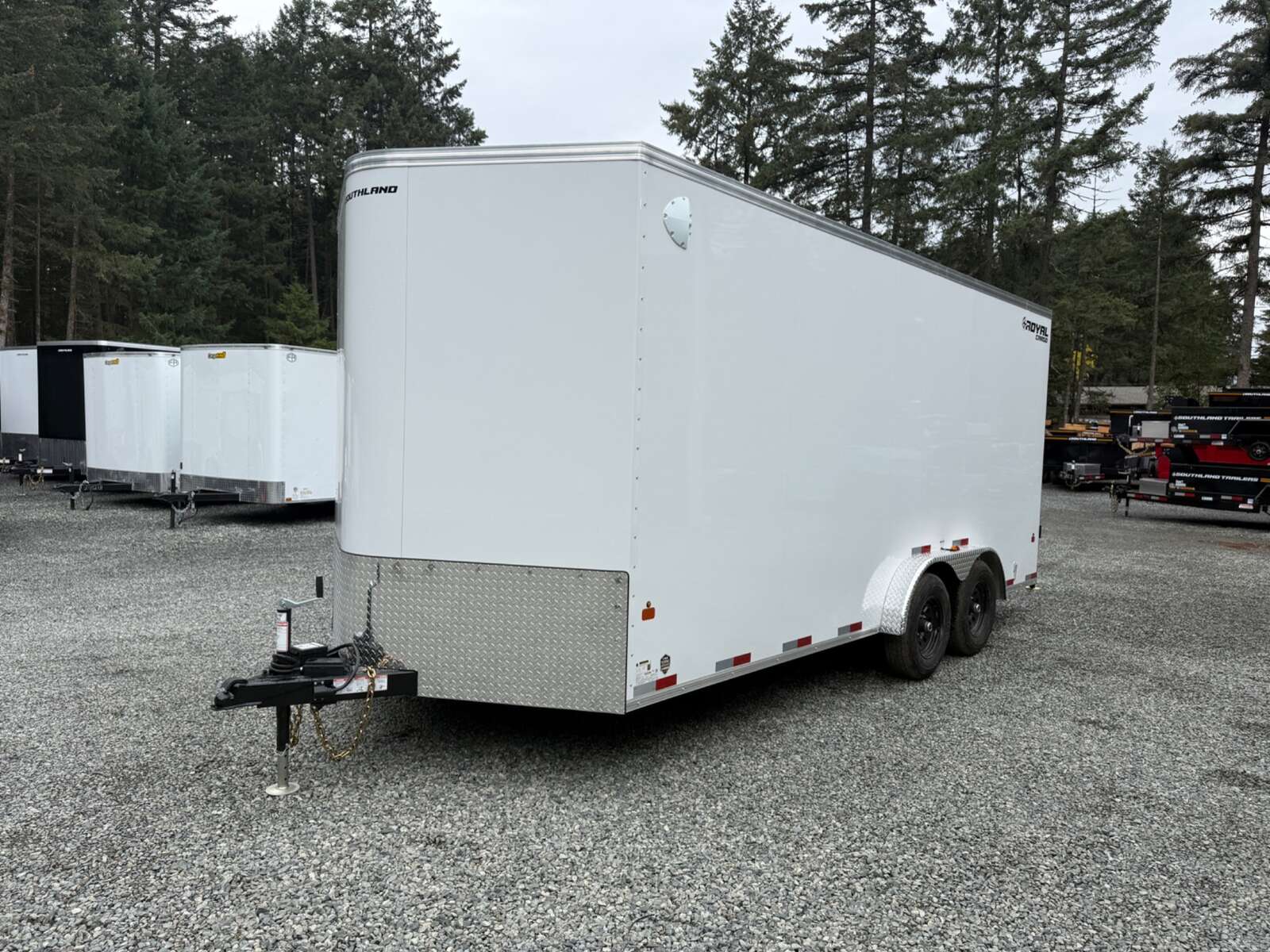 Photo of 2027 Royal Cargo 7.5x18+V 11,400lb GVWR - 86" Interior - Barn Doors 