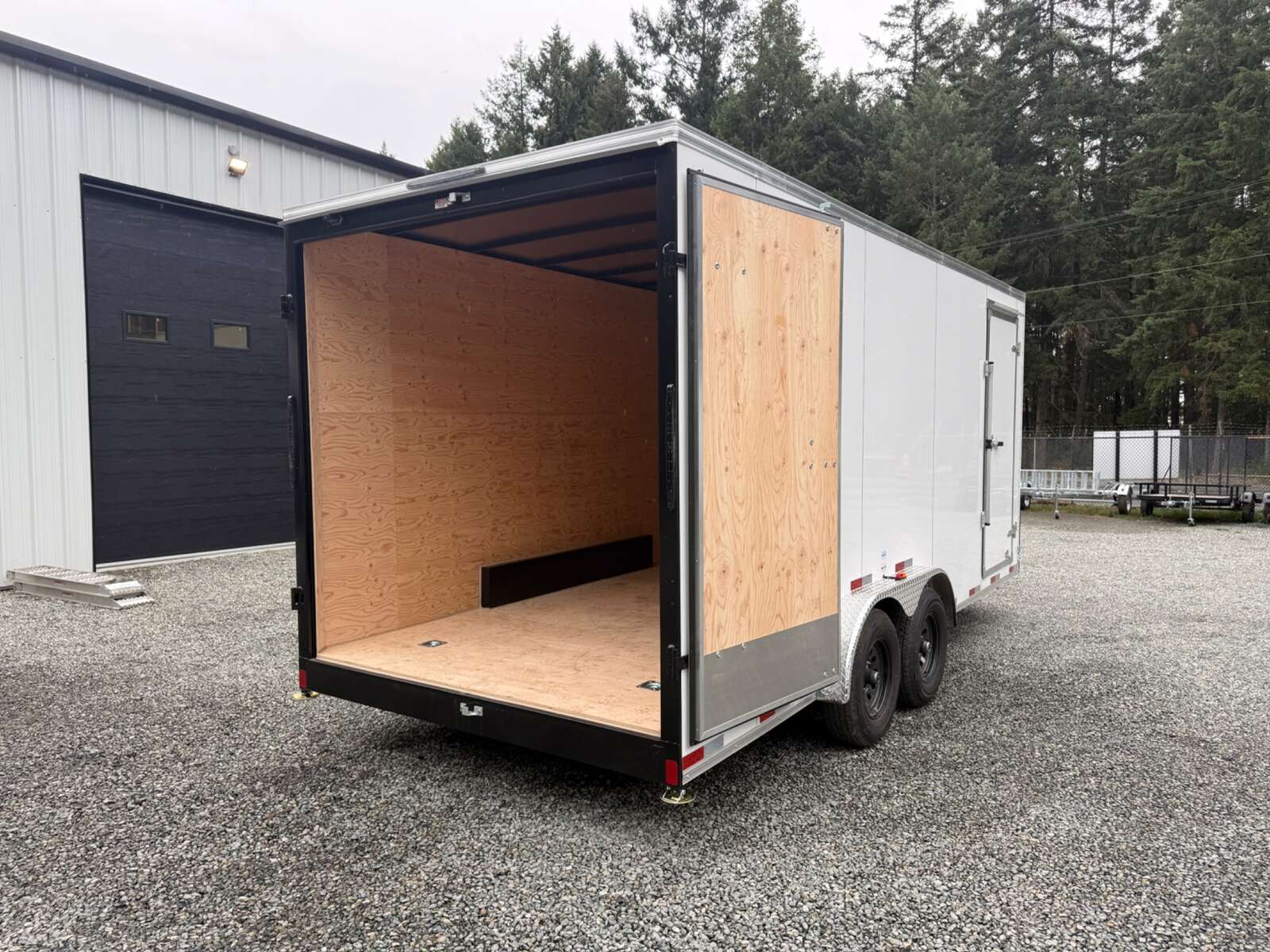 Photo of 2027 Royal Cargo 7.5x18+V 11,400lb GVWR - 86" Interior - Barn Doors 