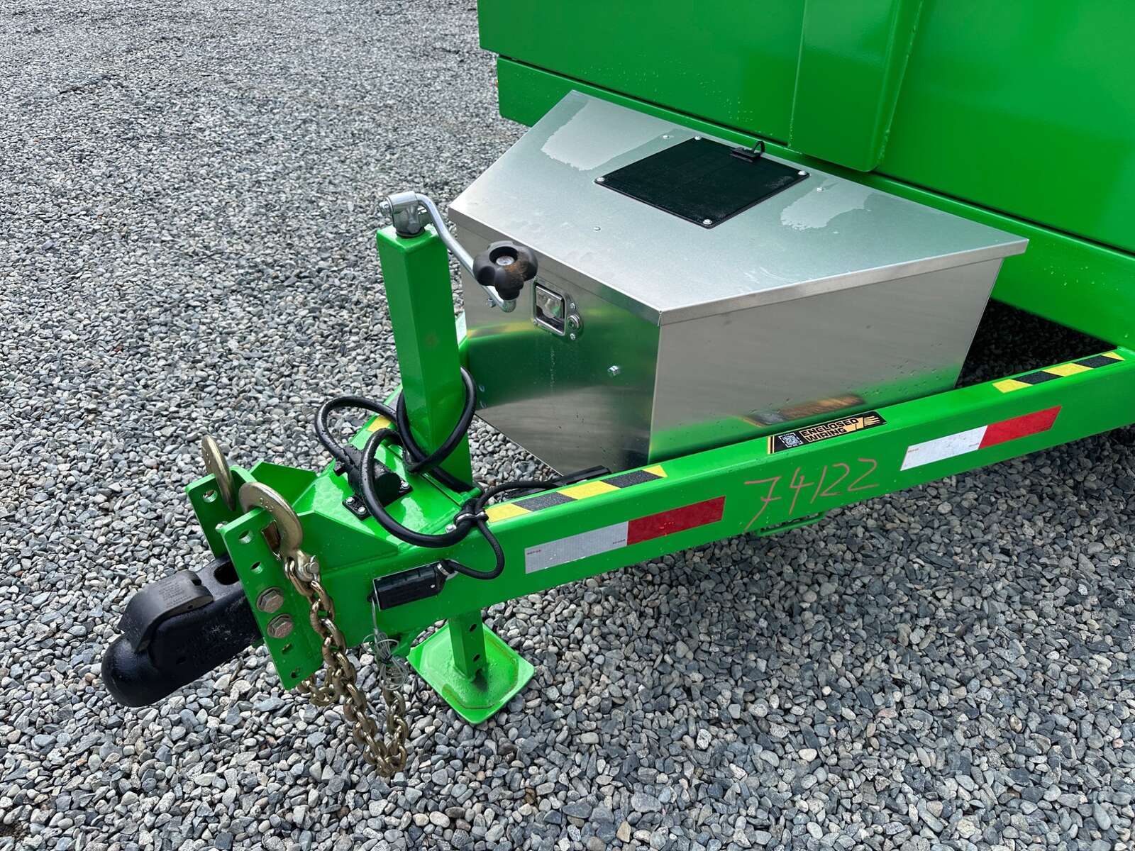 Photo of 2027 Southland 7X14 15,400LB GVW Dump Trailer - Bright Green