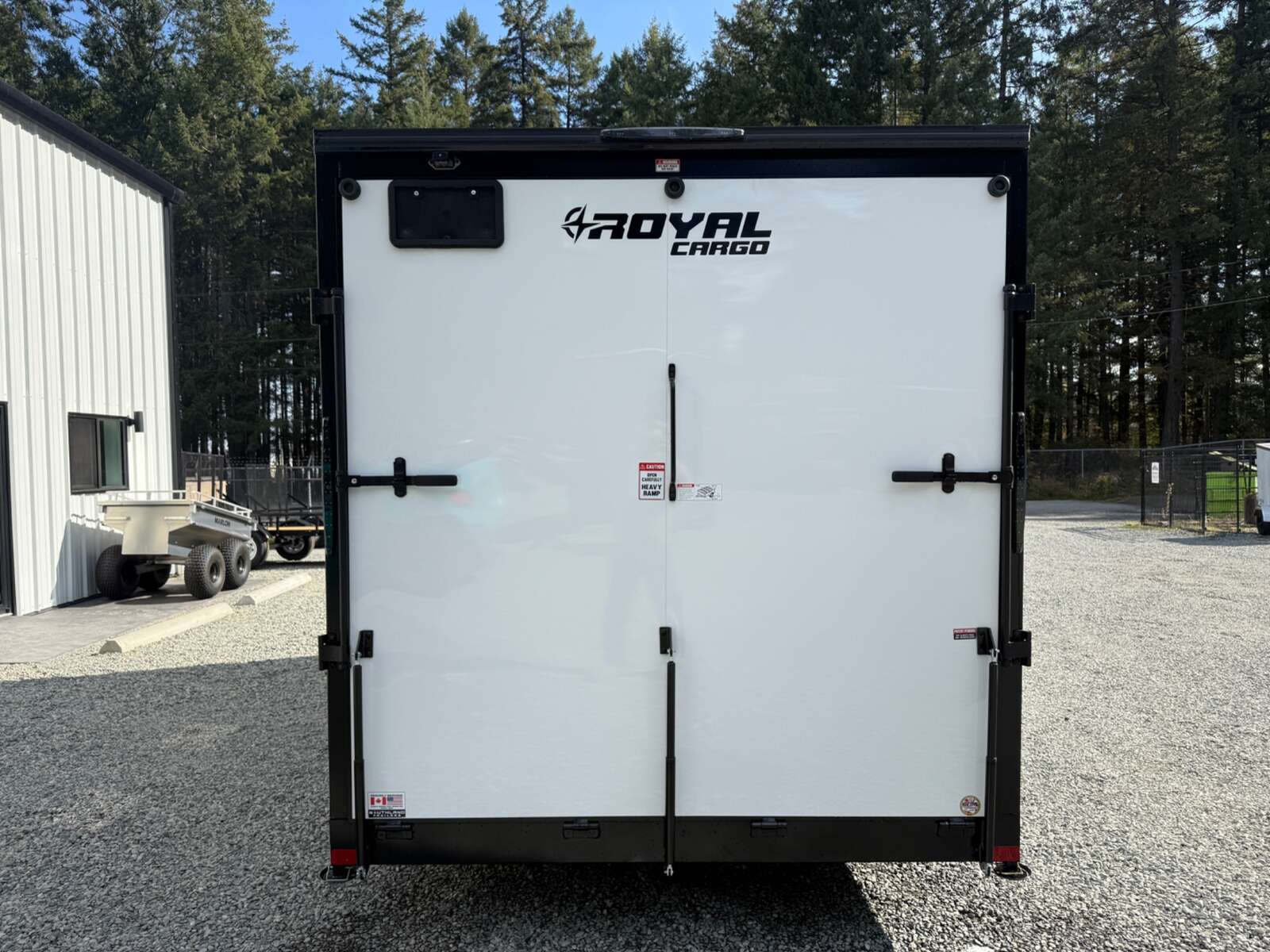 2027 Royal Cargo 7.5x16 +V 7,700lb GVW - 86" Interior - Ramp Door
