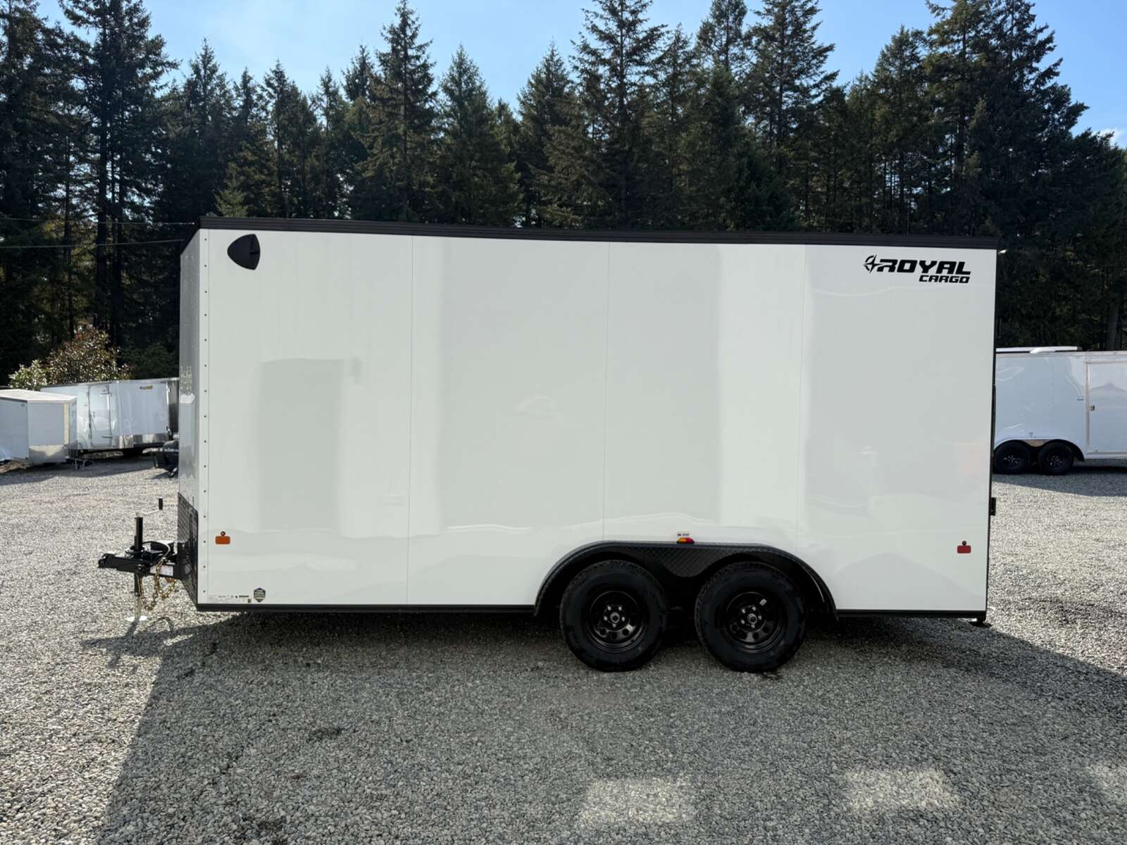 2027 Royal Cargo 7.5x16 +V 7,700lb GVW - 86" Interior - Ramp Door