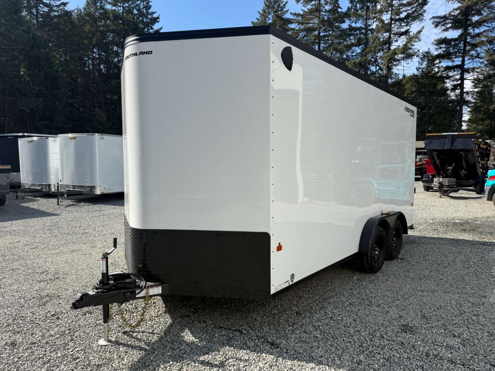 2027 Royal Cargo 7.5x16 +V 7,700lb GVW - 86" Interior - Ramp Door