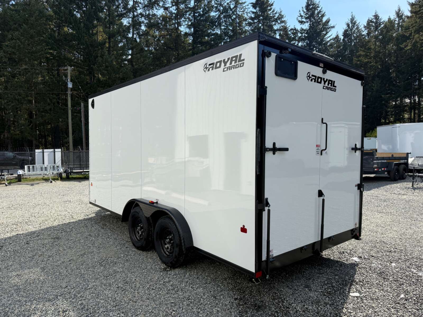 2027 Royal Cargo 7.5x16 +V 7,700lb GVW - 86" Interior - Ramp Door