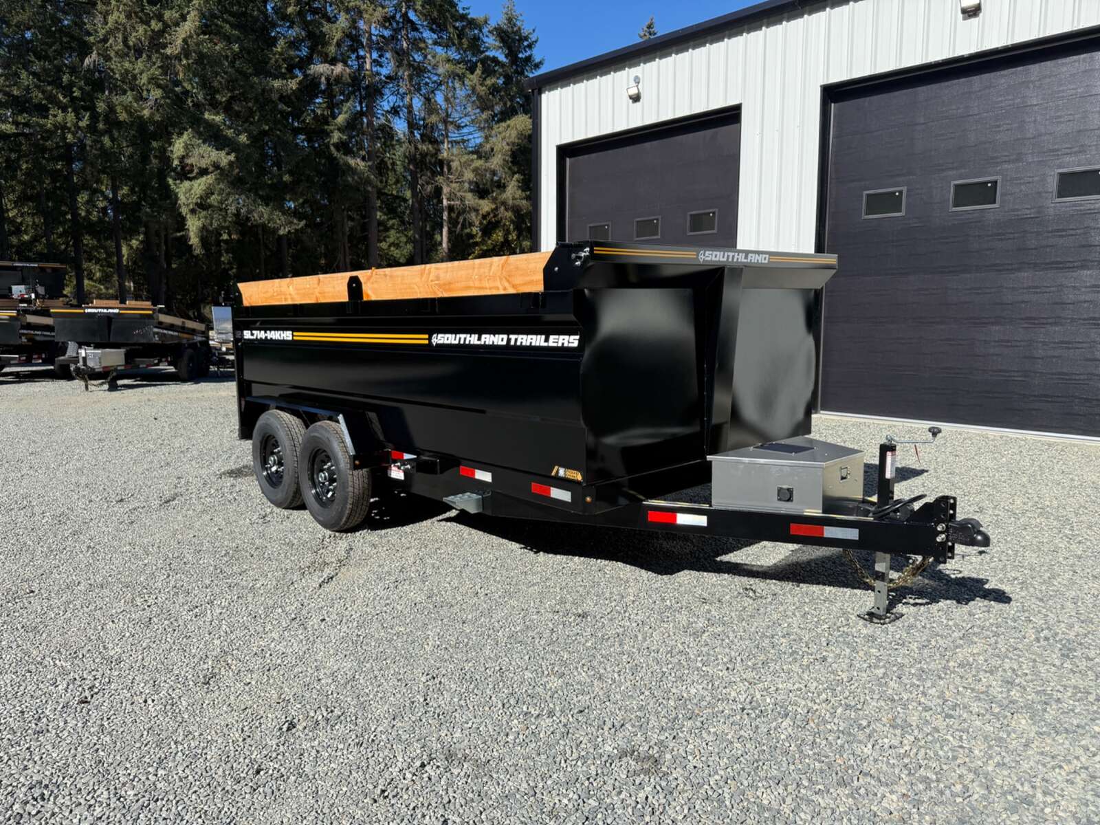 2026 Southland 7x14 High Side 15,400lb Dump Trailer