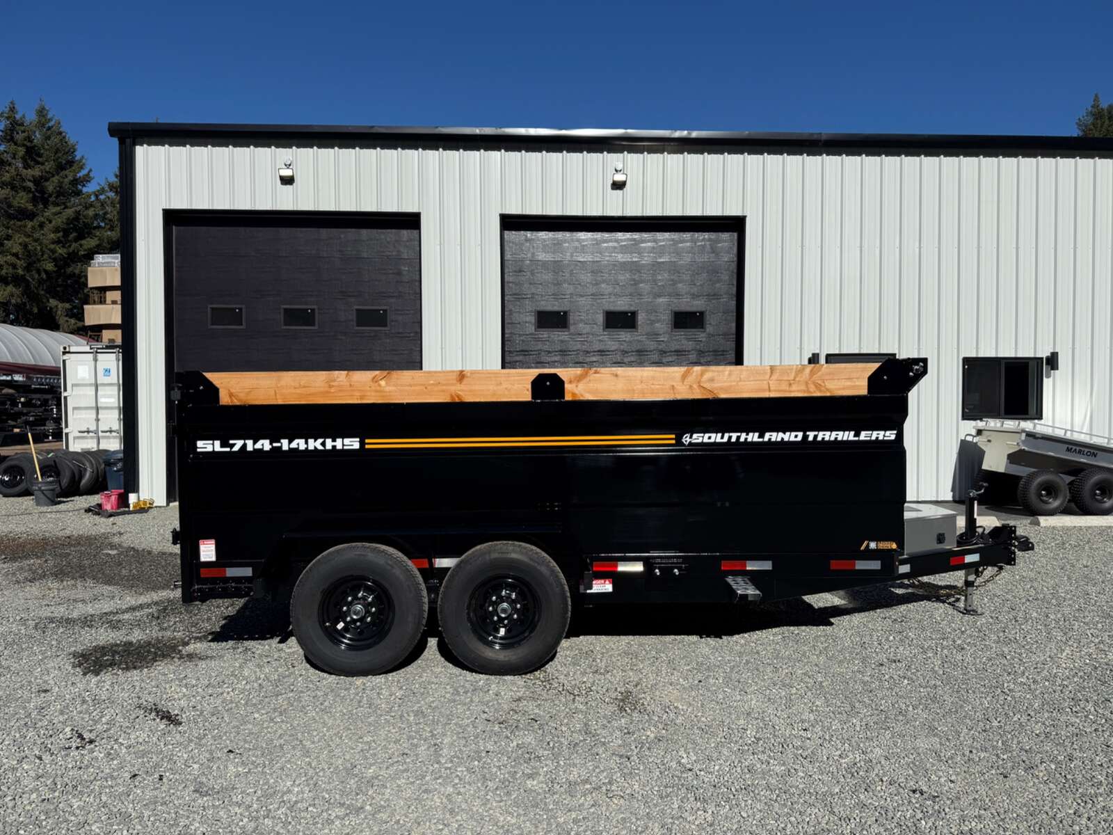 2026 Southland 7x14 High Side 15,400lb Dump Trailer