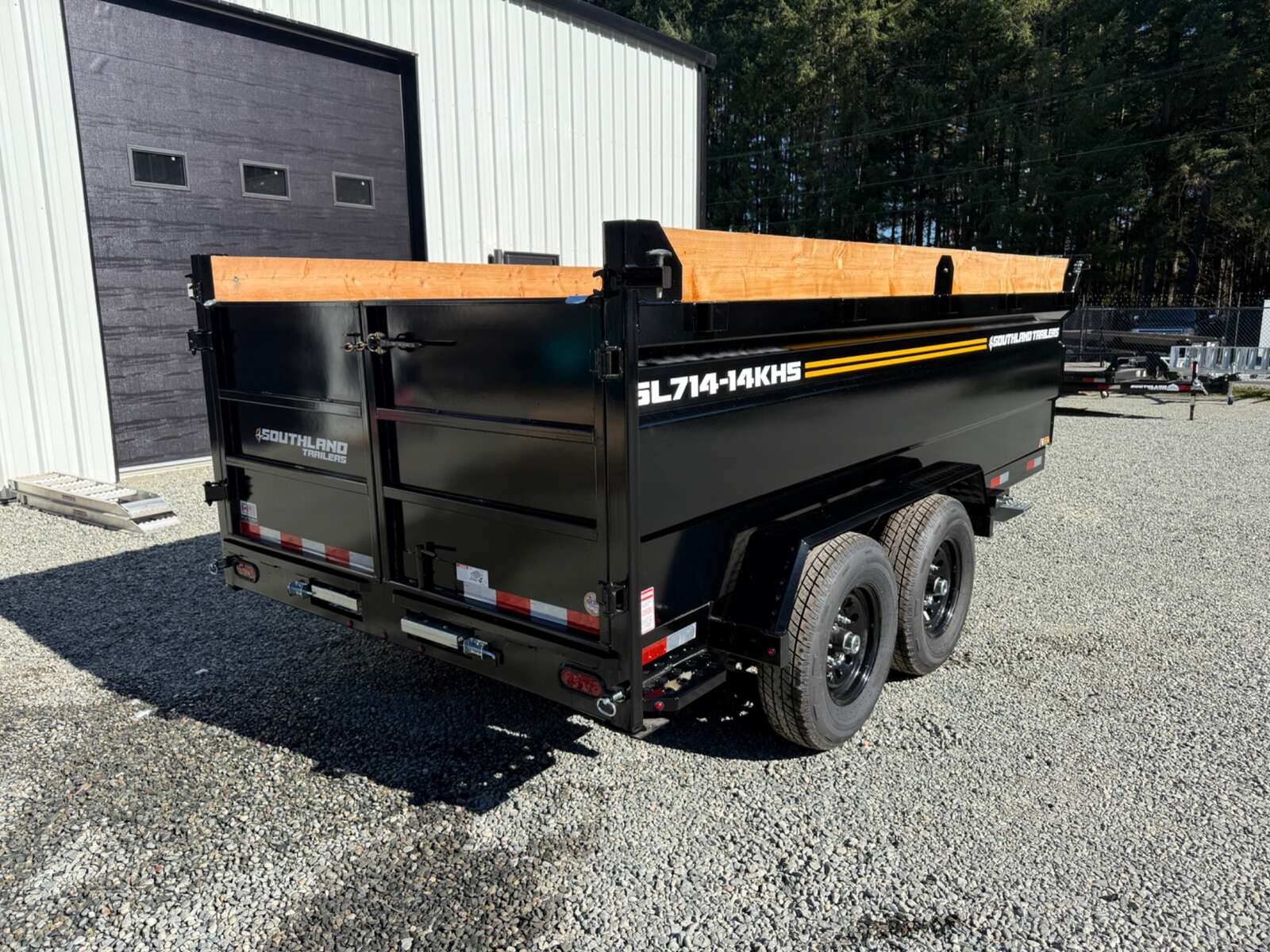 2026 Southland 7x14 High Side 15,400lb Dump Trailer