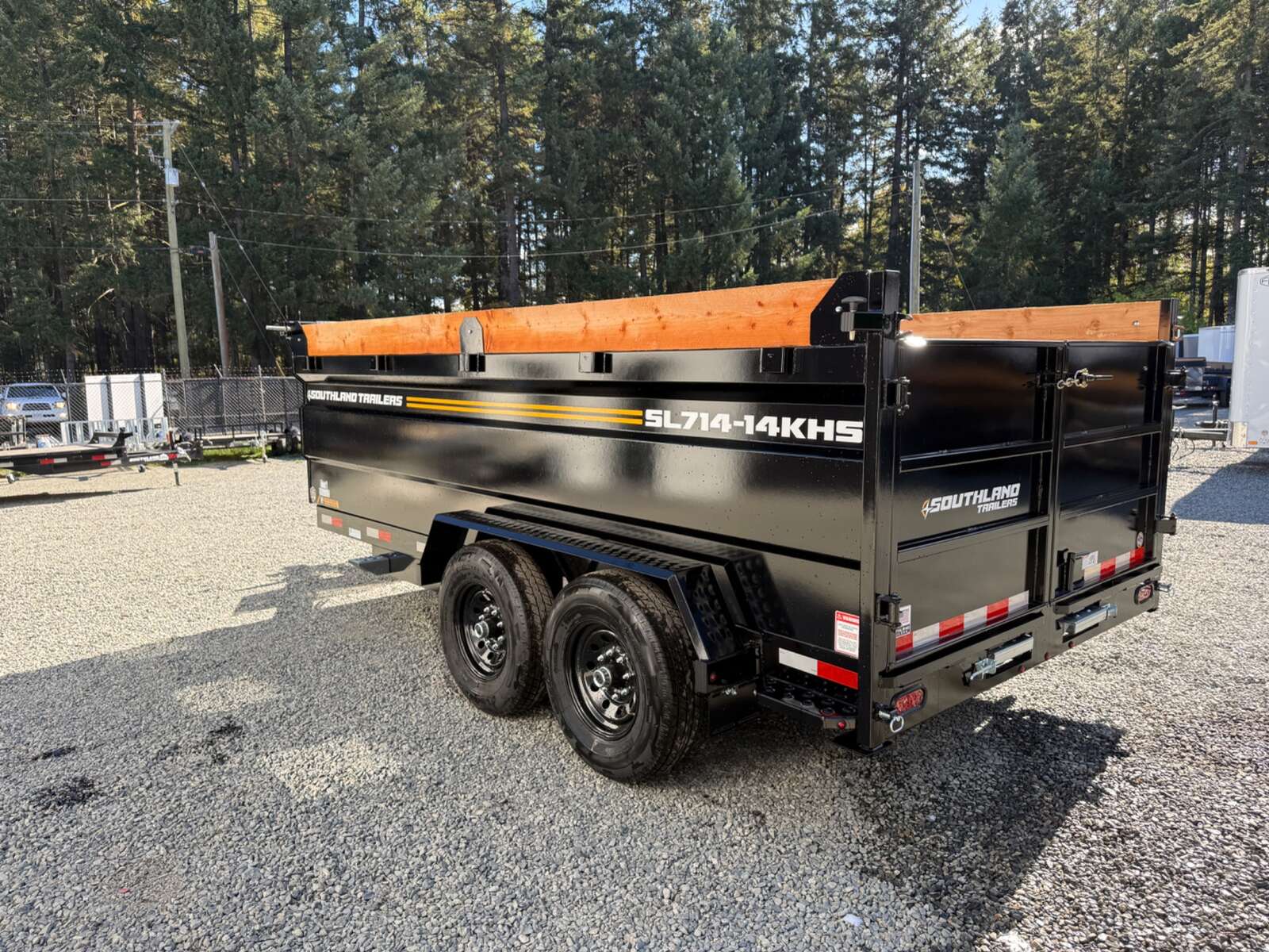 2026 Southland 7x14 High Side 15,400lb Dump Trailer