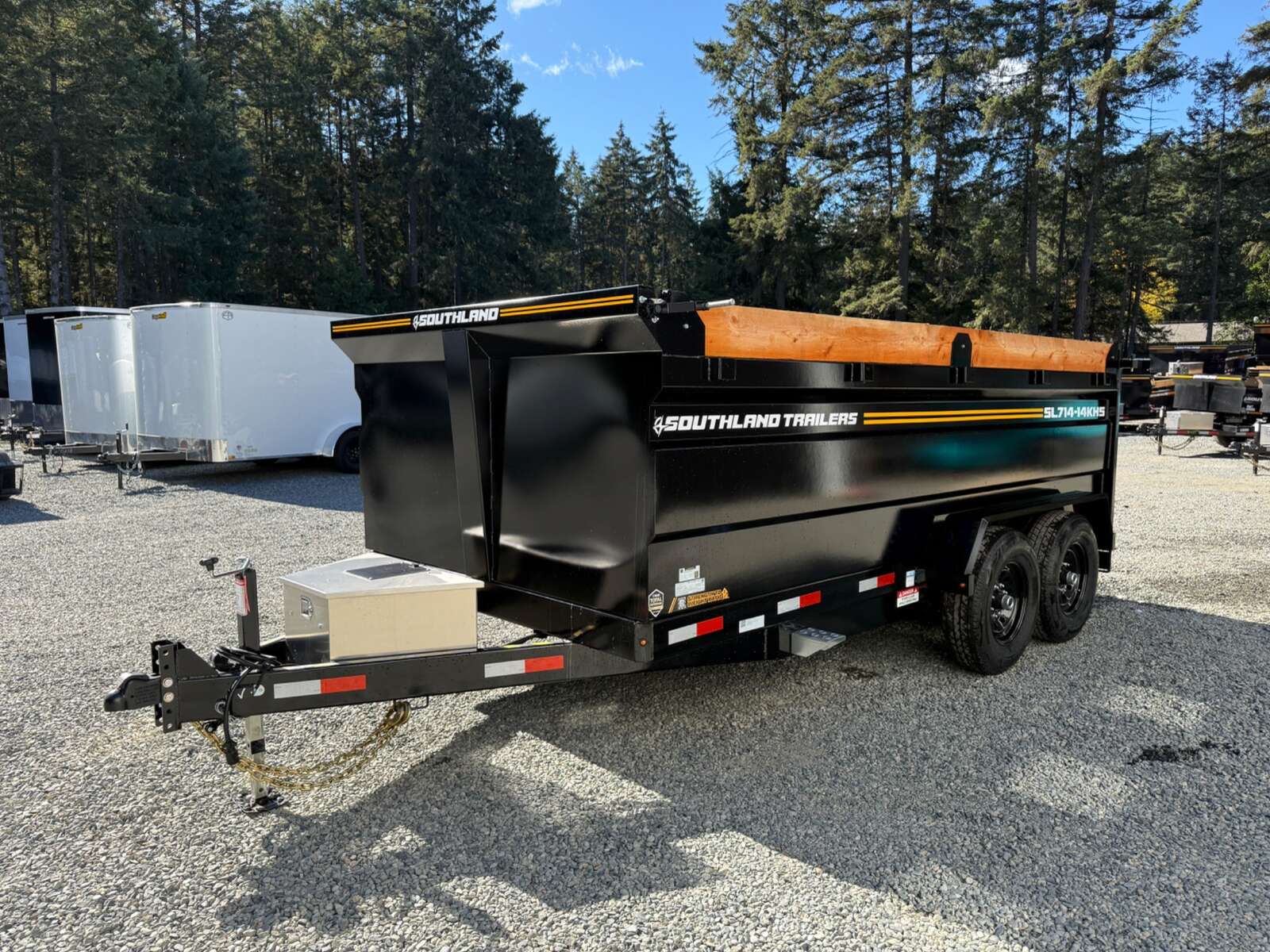 2026 Southland 7x14 High Side 15,400lb Dump Trailer