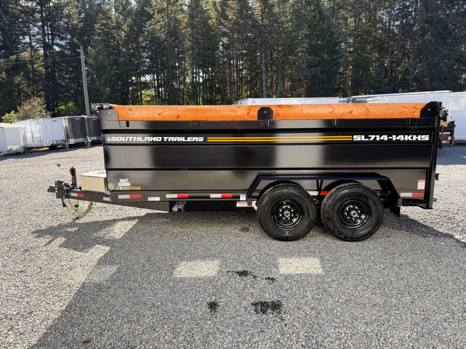 2026 Southland 7x14 High Side 15,400lb Dump Trailer
