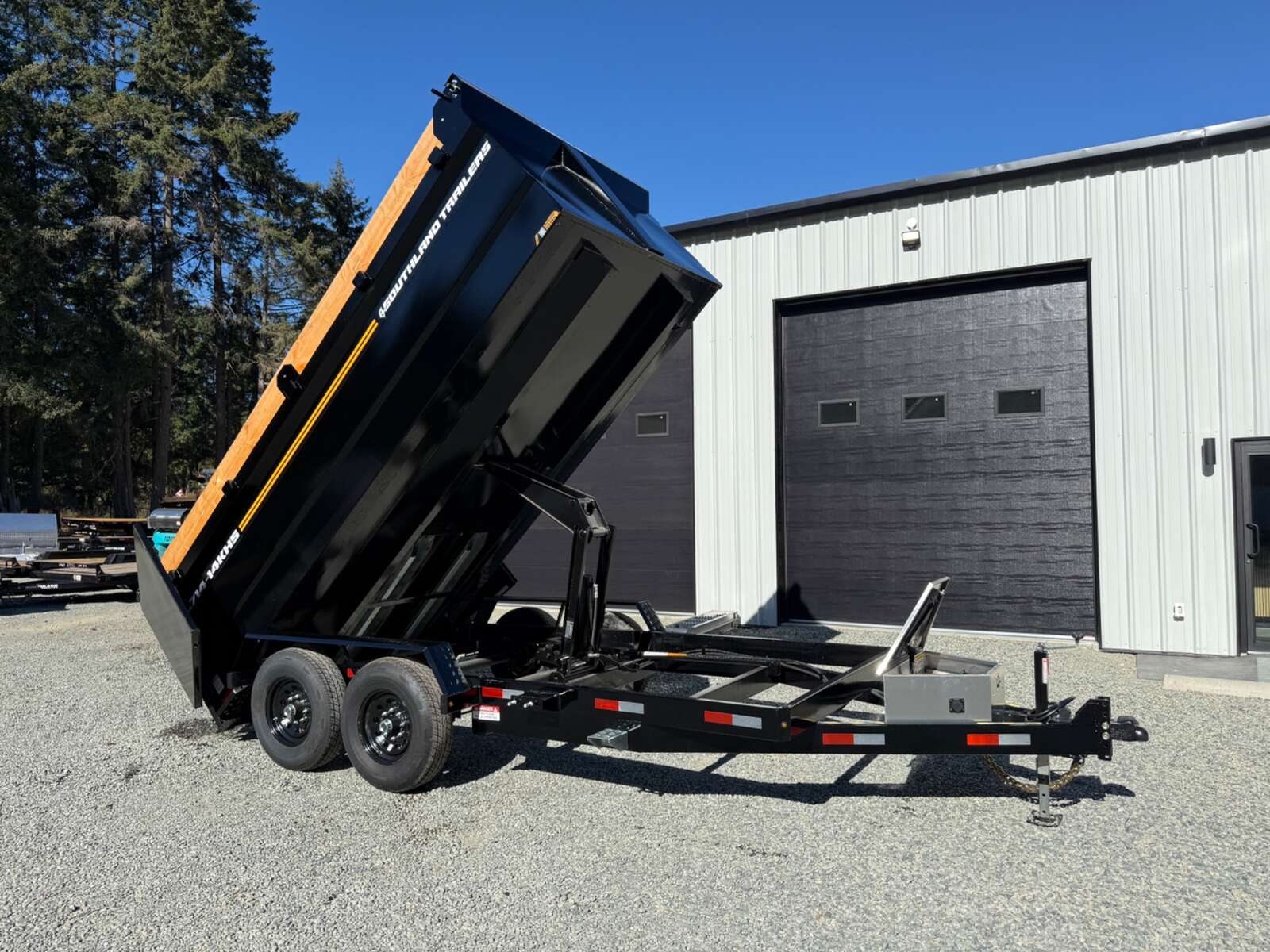 2026 Southland 7x14 High Side 15,400lb Dump Trailer