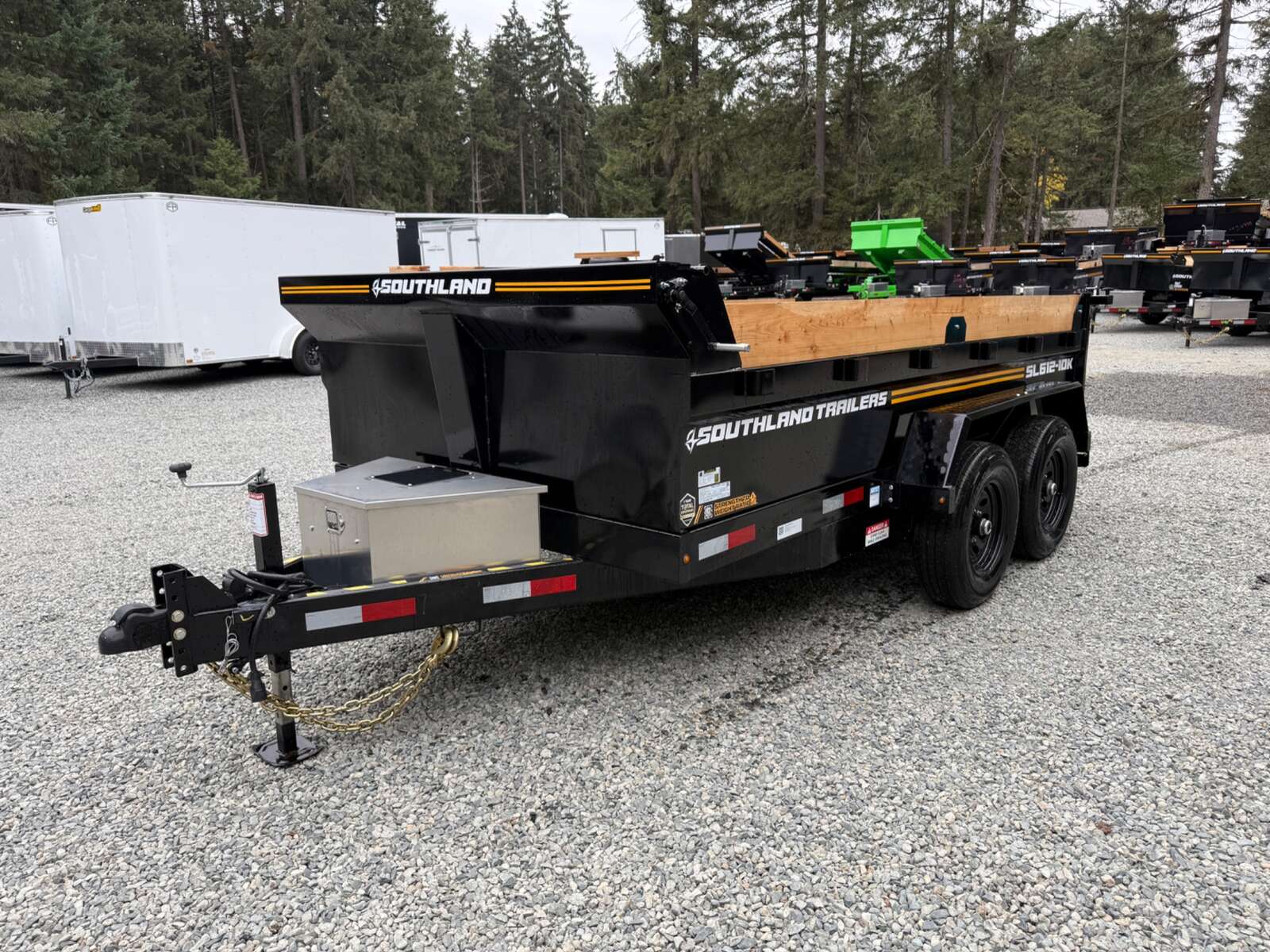2027 Southland 6x12 11,400lb GVW Dump Trailer