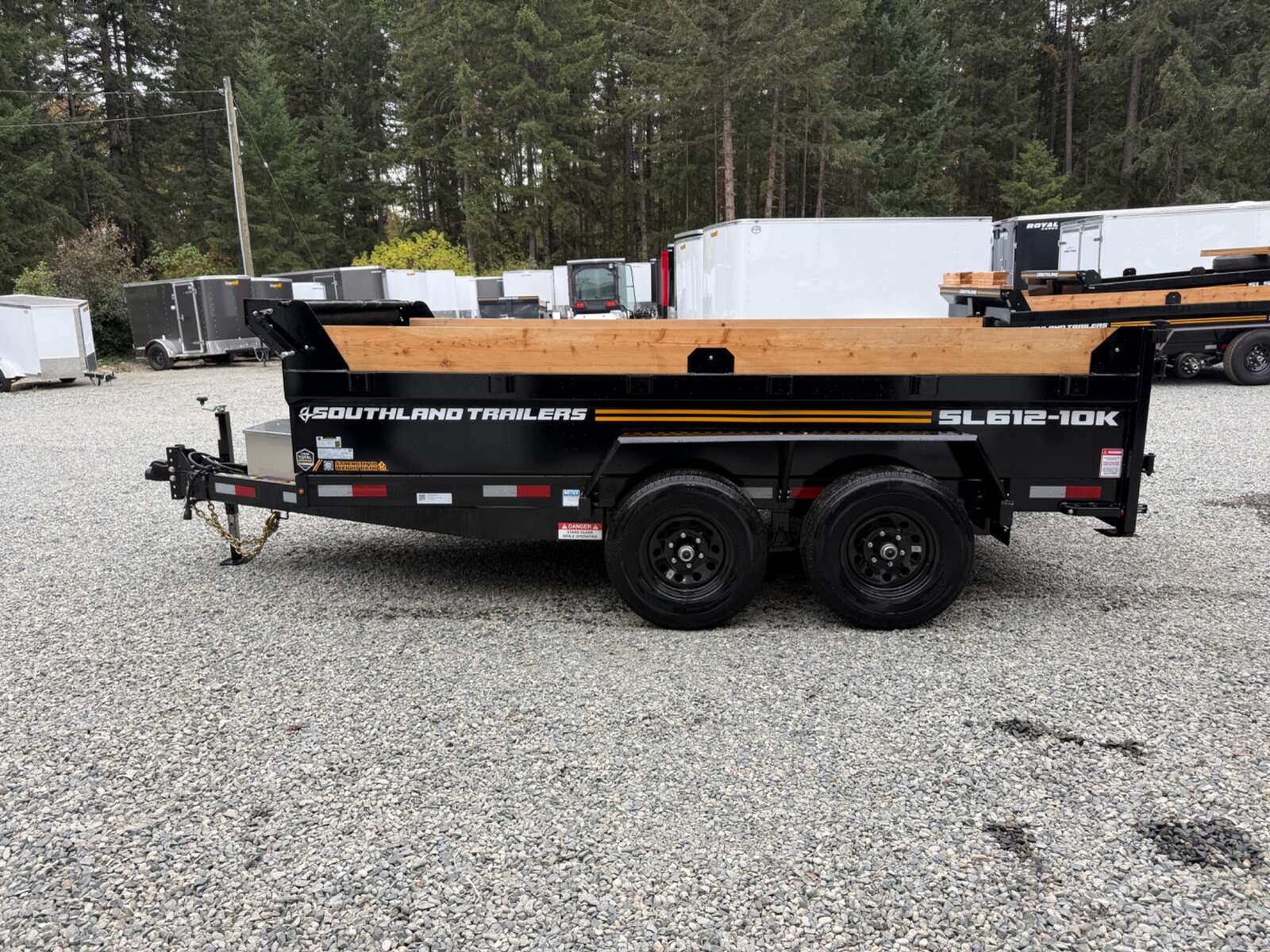 2027 Southland 6x12 11,400lb GVW Dump Trailer