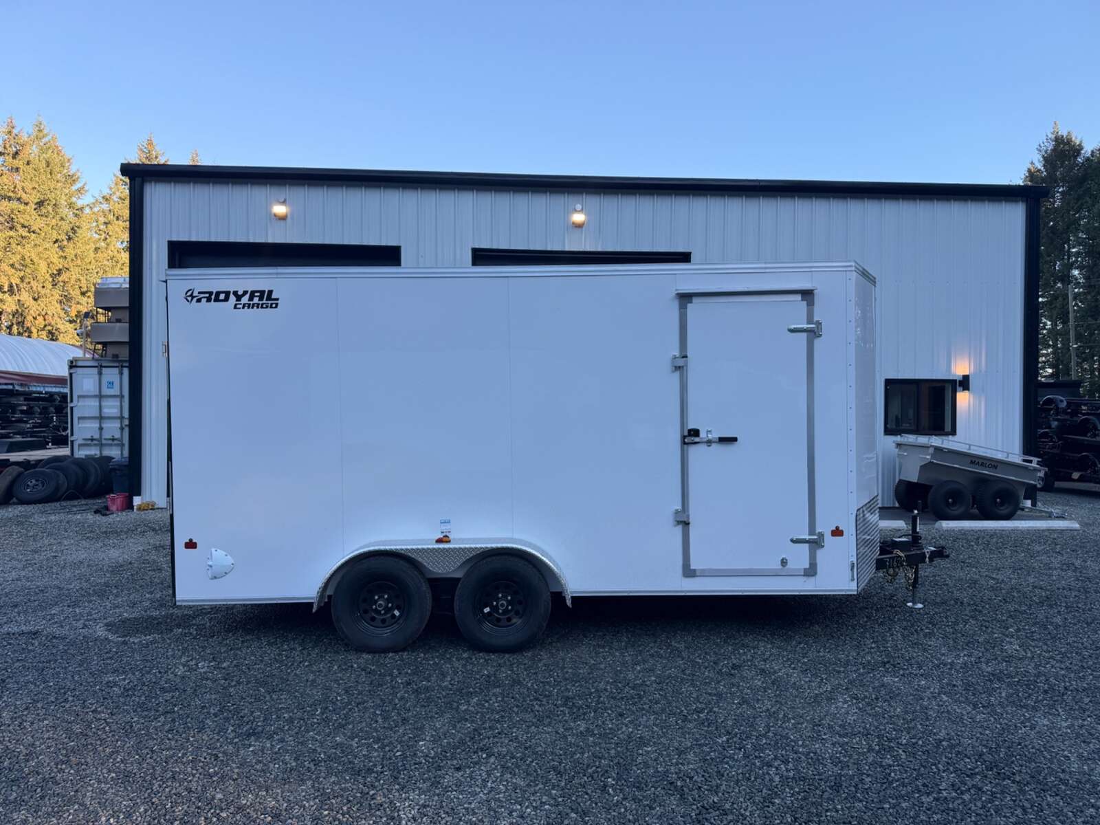 2027 Royal Cargo 7x16+V 7700lb GVW Ramp